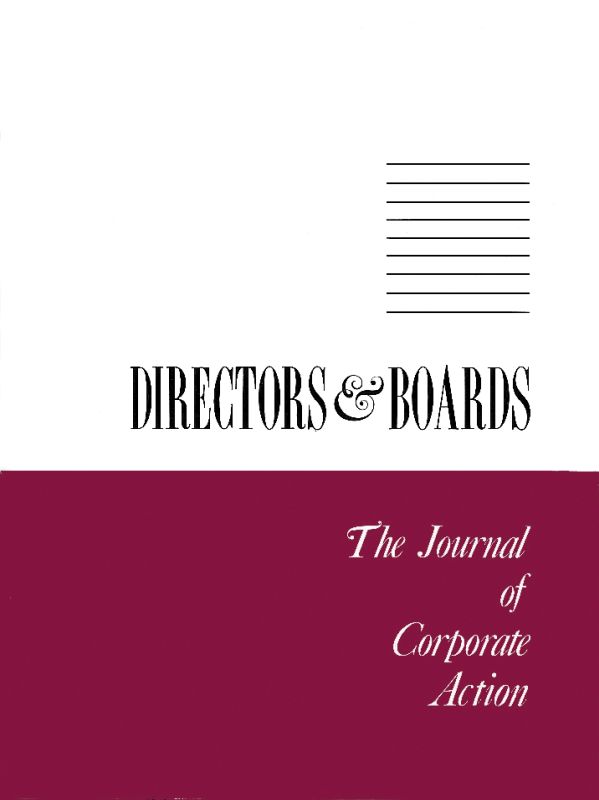 Directors and Boards cover